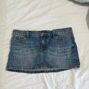 Brandy Melville denim miniskirt